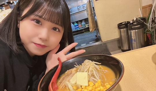 寒い冬には味噌ラーメン