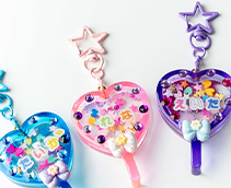 シャカシャカ推し活キーホルダー